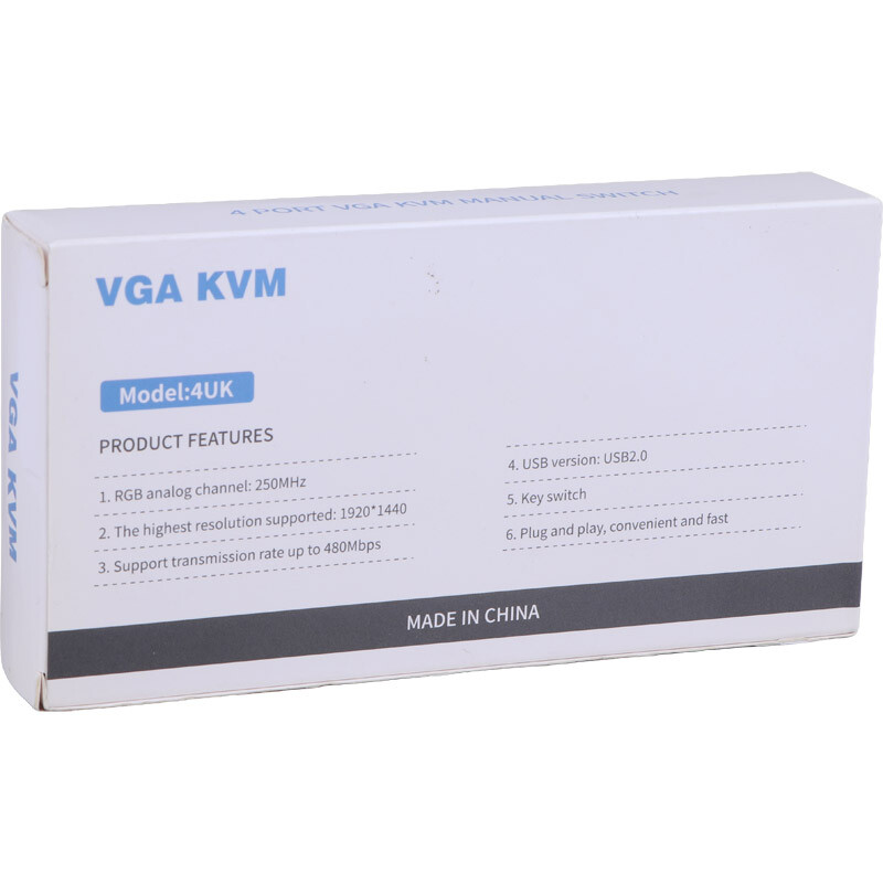 سوییچ KVM چهار پورت آیفورتک 4UK - 7