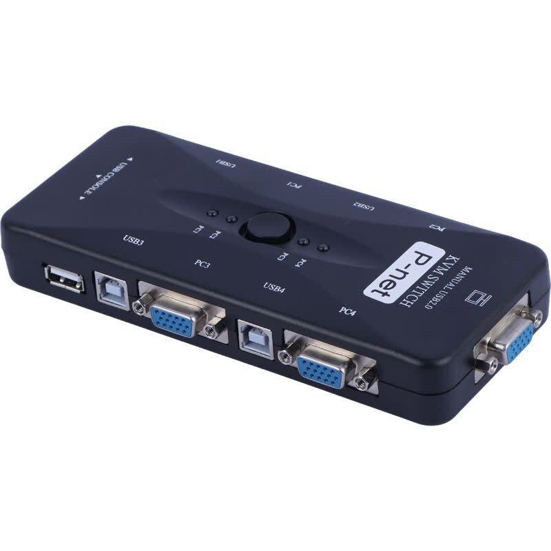 سوییچ KVM چهار پورت پی نت 4UK - 3