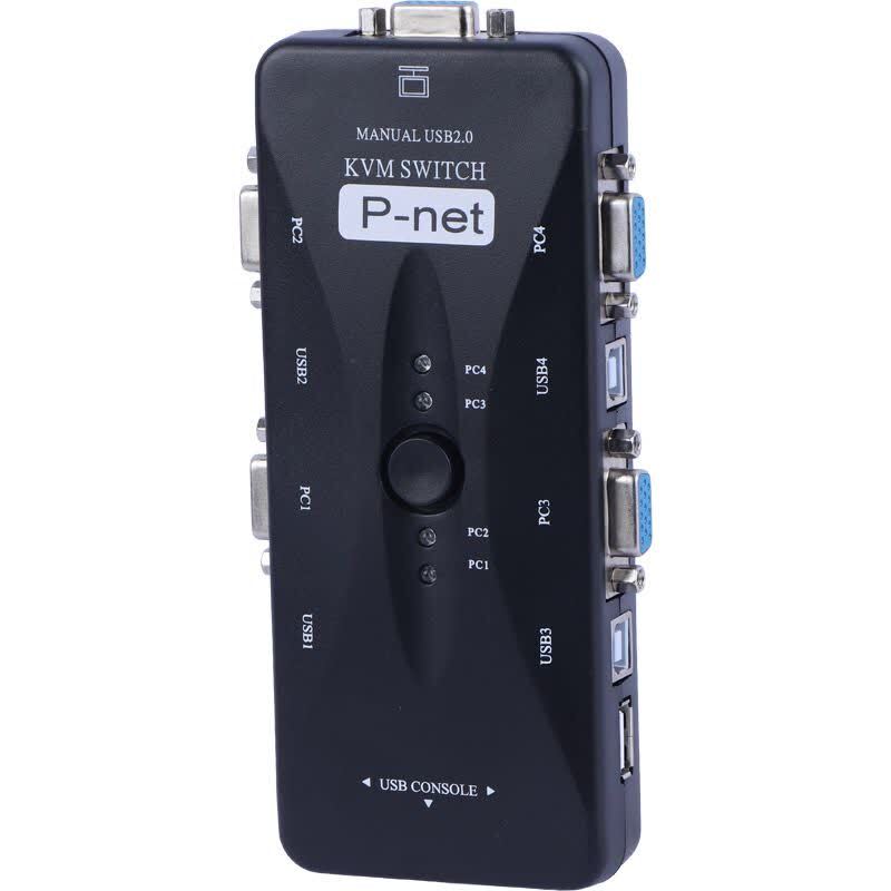 سوییچ KVM چهار پورت پی نت 4UK - 5