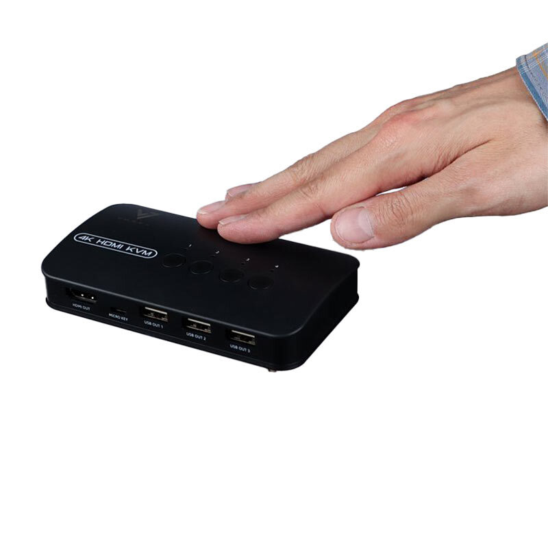 سوییچ KVM چهار پورت واصل VSL-HK401 - 4