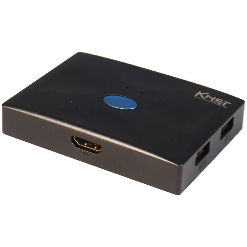 سوییچ KVM دو پورت کی نت K-H522 - 3
