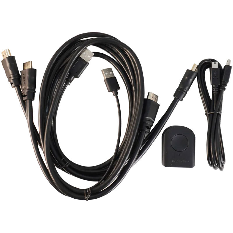سوییچ KVM دو پورت کی نت K-H522 - 4