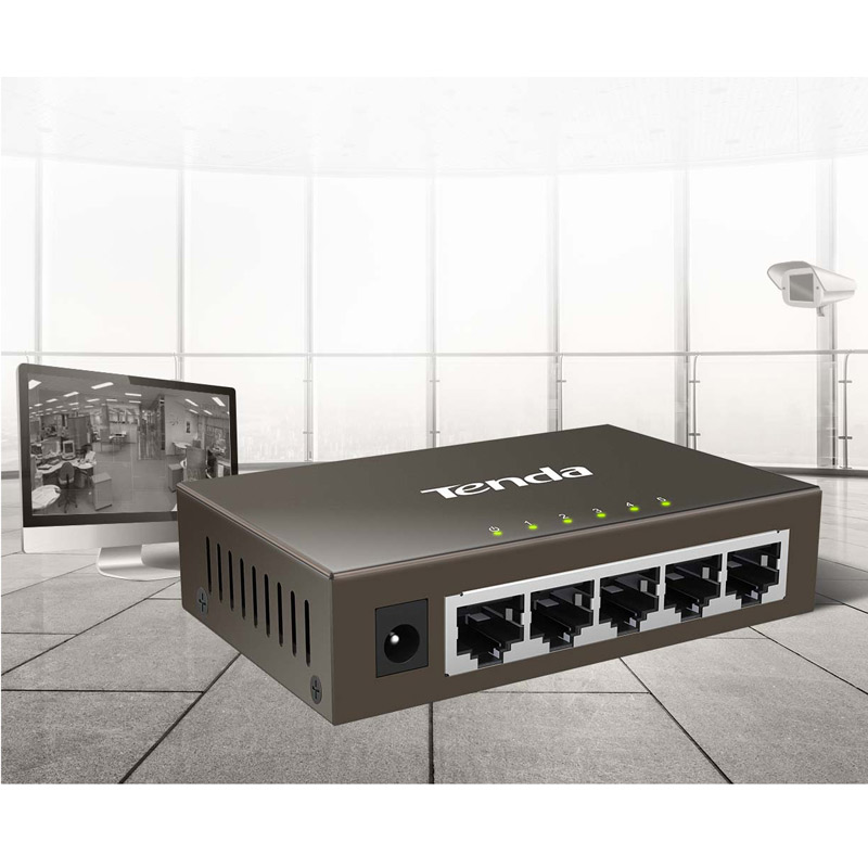 سوییچ Tenda TEG1005D 5Port - 6