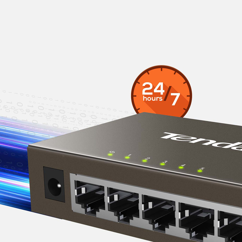 سوییچ Tenda TEG1005D 5Port - 8