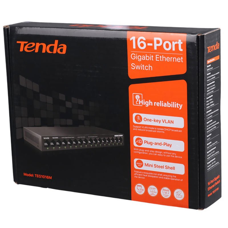 سوییچ Tenda TEG1016M 16Port - 2