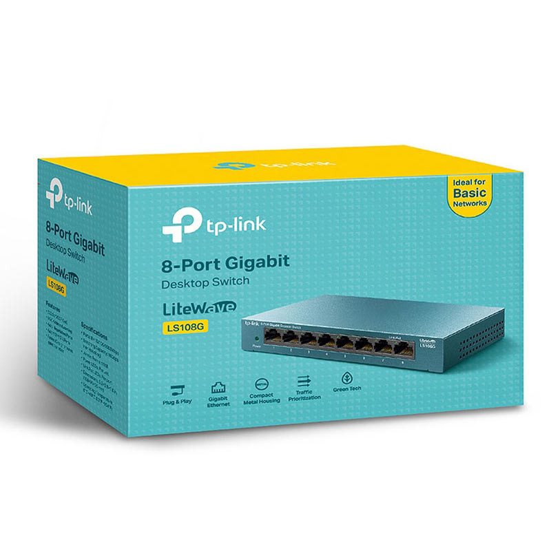 سوییچ TP-Link LS108G 8Port - 2