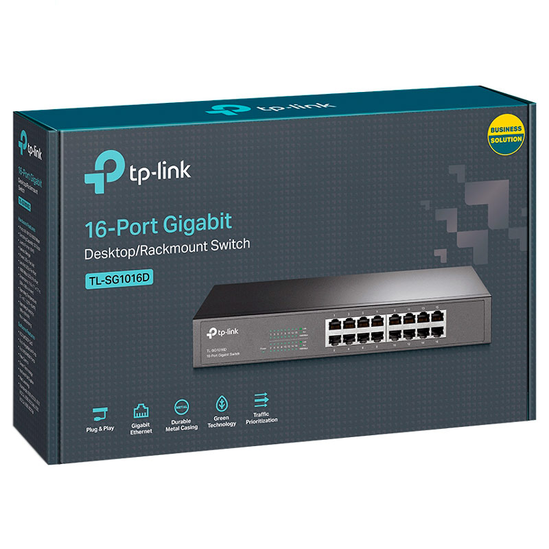 سوییچ TP-Link TL-SG1016D 16Port - 2