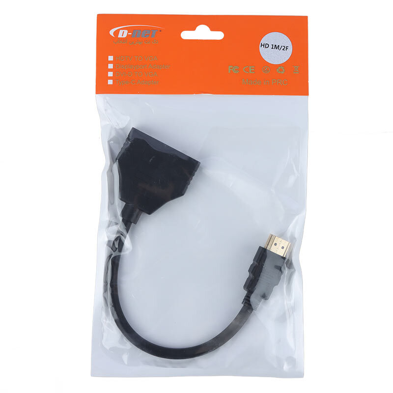 تبدیل 1 به 2 HDMI دی نت - 6
