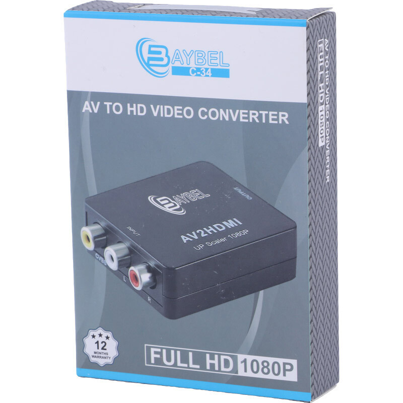 تبدیل AV به HDMI بایبل C-34 - 2