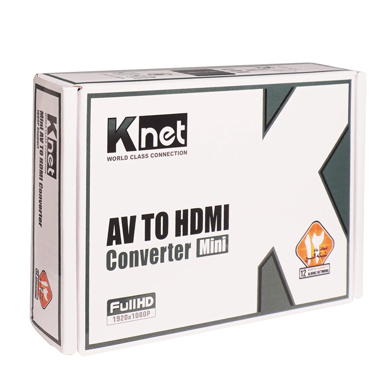 تبدیل AV به HDMI کی نت K-CO74 - 2