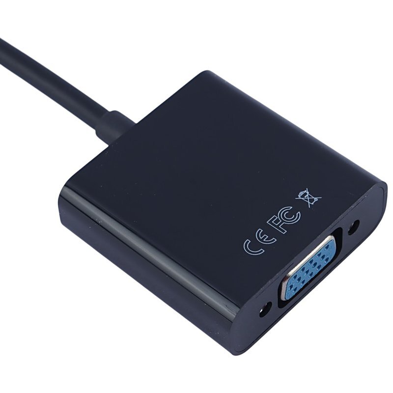 تبدیل HDMI به VGA بایبل C-36 + کابل صدا - 2