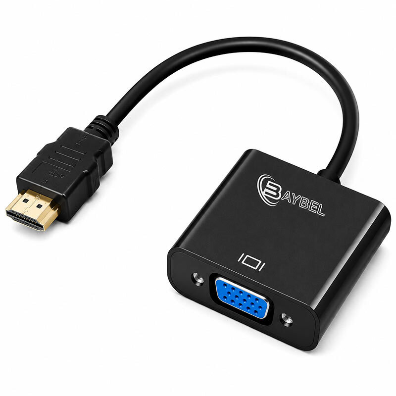 تبدیل HDMI به VGA بایبل C-36 + کابل صدا - 3