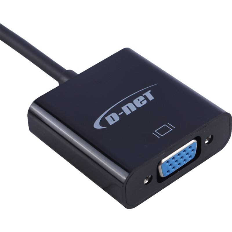 تبدیل HDMI به VGA دی نت DT-403 + کابل Micro USB - 4