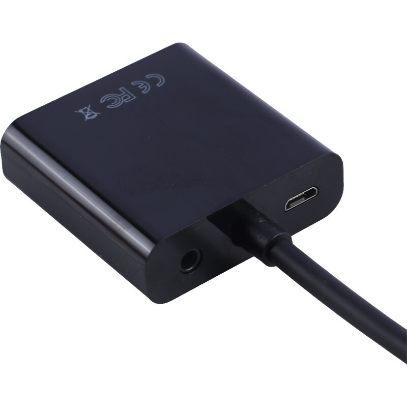 تبدیل HDMI به VGA دی نت DT-403 + کابل Micro USB - 5