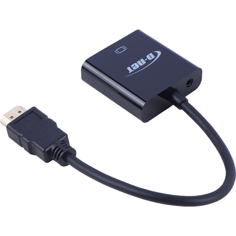 تبدیل HDMI به VGA دی نت DT-403 + کابل صدا - 4