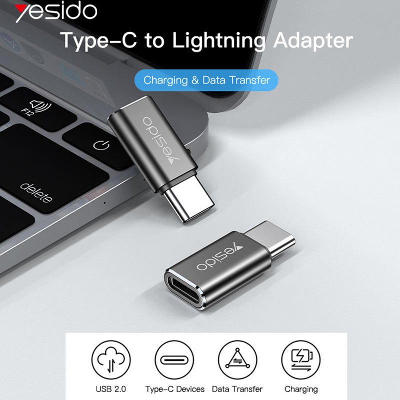 تبدیل Lightning OTG به Type-C یسیدو GS22 - 7
