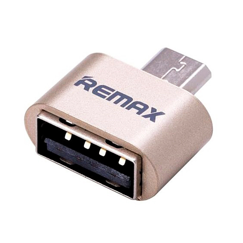 تبدیل MicroUSB OTG ریمکس Remax بسته 10 عددی پلاستیکی شرینک - 2