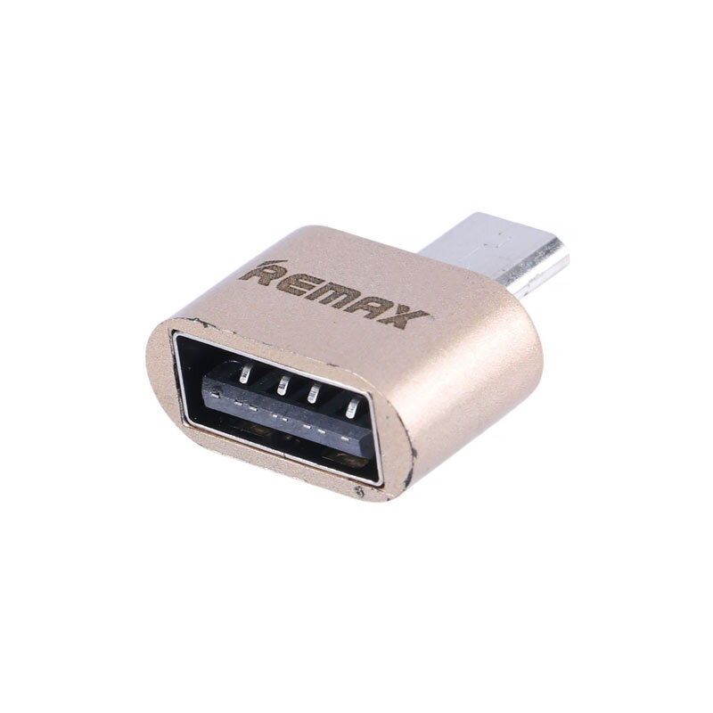 تبدیل MicroUSB OTG ریمکس Remax بسته 10 عددی پلاستیکی شرینک - 7