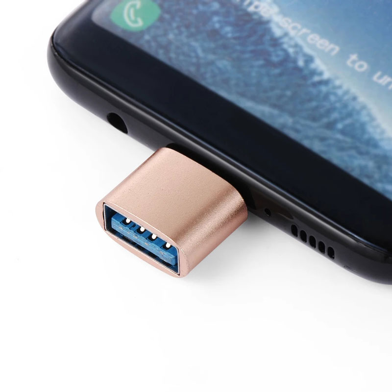 تبدیل MicroUSB OTG ریمکس Remax بسته 10 عددی پلاستیکی شرینک - 8