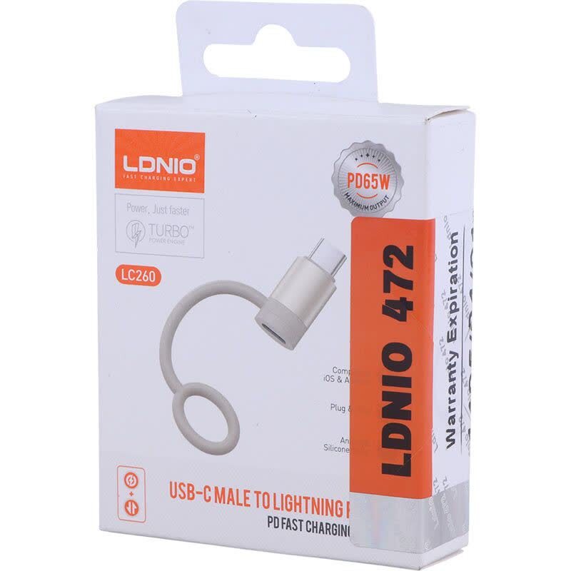 تبدیل OTG لایتنینگ به تایپ سی الدینیو LC260 - 8