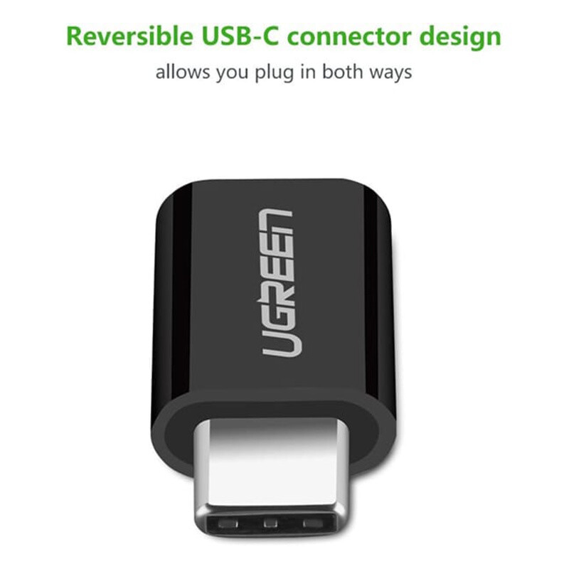 تبدیل OTG میکرو یو اس بی به تایپ سی یوگرین US157-30391 - 3
