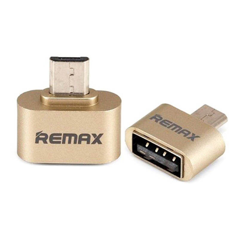 تبدیل OTG میکرو یو اس بی ریمکس Remax بسته 10 عددی فلزی - 4