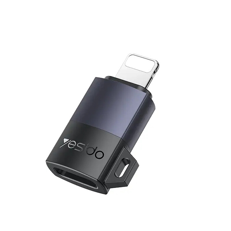 تبدیل OTG تایپ سی به لایتنینگ یسیدو GS27 - 2