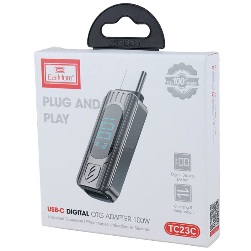 تبدیل OTG تایپ سی به تایپ سی ارلدام ET-TC23C - 7
