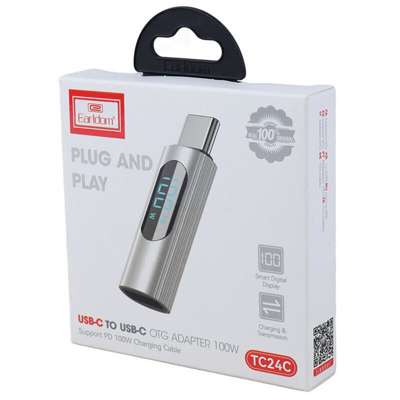 تبدیل OTG تایپ سی به تایپ سی ارلدام ET-TC24C - 7