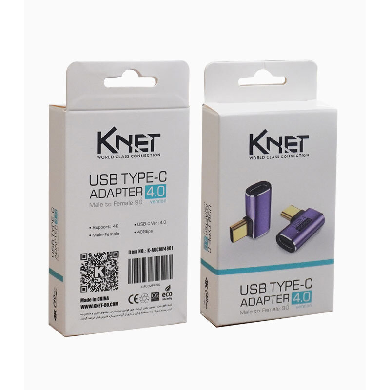 تبدیل OTG تایپ سی به تایپ سی کی نت K-J13 - 4