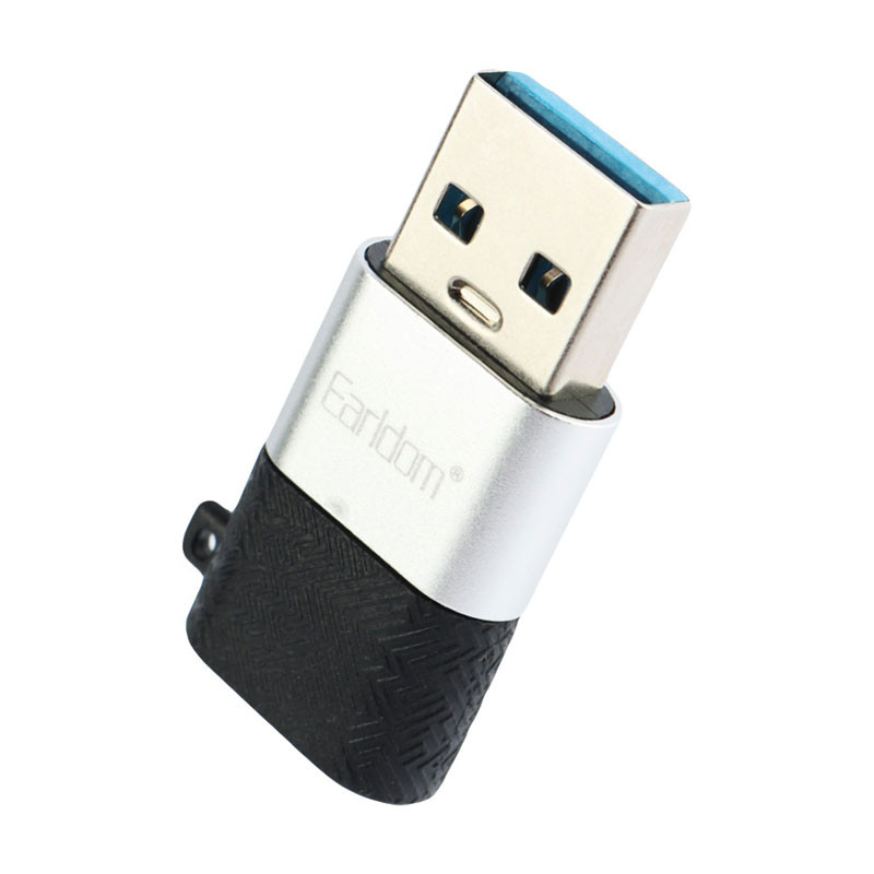 تبدیل OTG تایپ سی به USB ارلدام ET-OT75 - 4