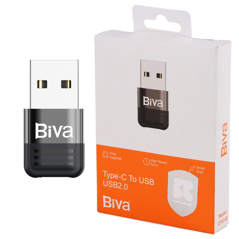 تبدیل OTG تایپ سی به USB بیوا OTG-05