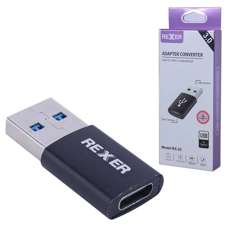 تبدیل OTG تایپ سی به USB رکسر RX-22