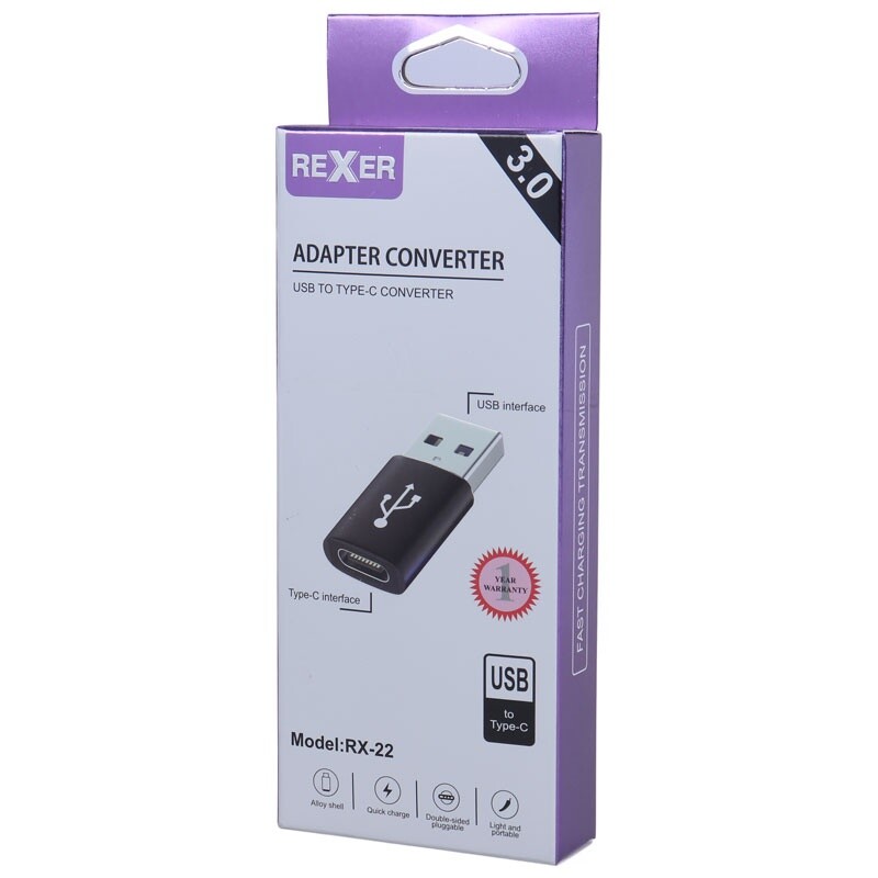 تبدیل OTG تایپ سی به USB رکسر RX-22 - 6