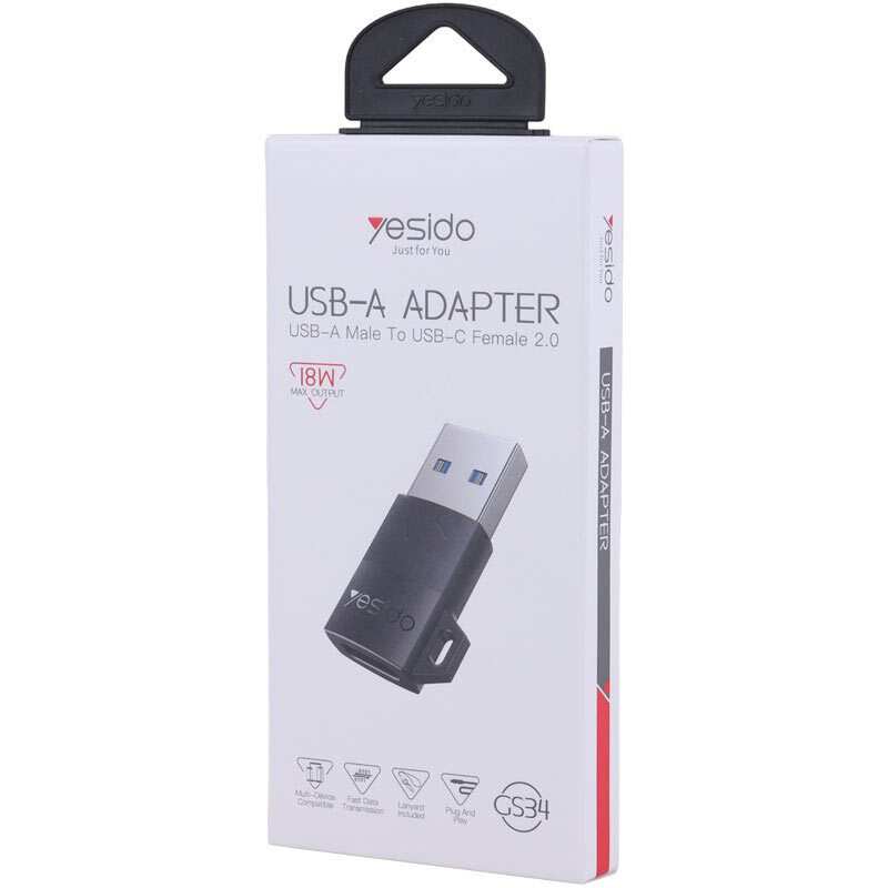 تبدیل OTG تایپ سی به USB یسیدو GS34 - 2