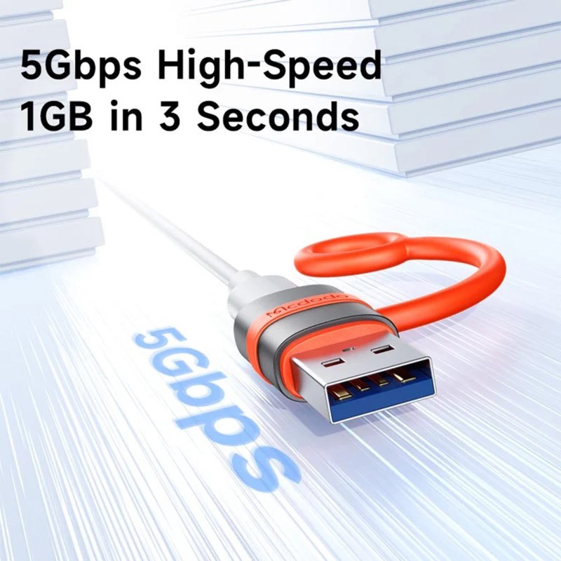 تبدیل OTG تایپ سی به USB3.0 مک دودو OT-380 - 3