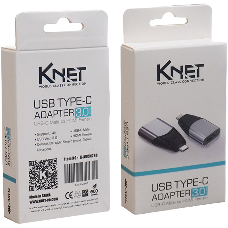 تبدیل Type-C به HDMI کی نت K-CO14 - 4