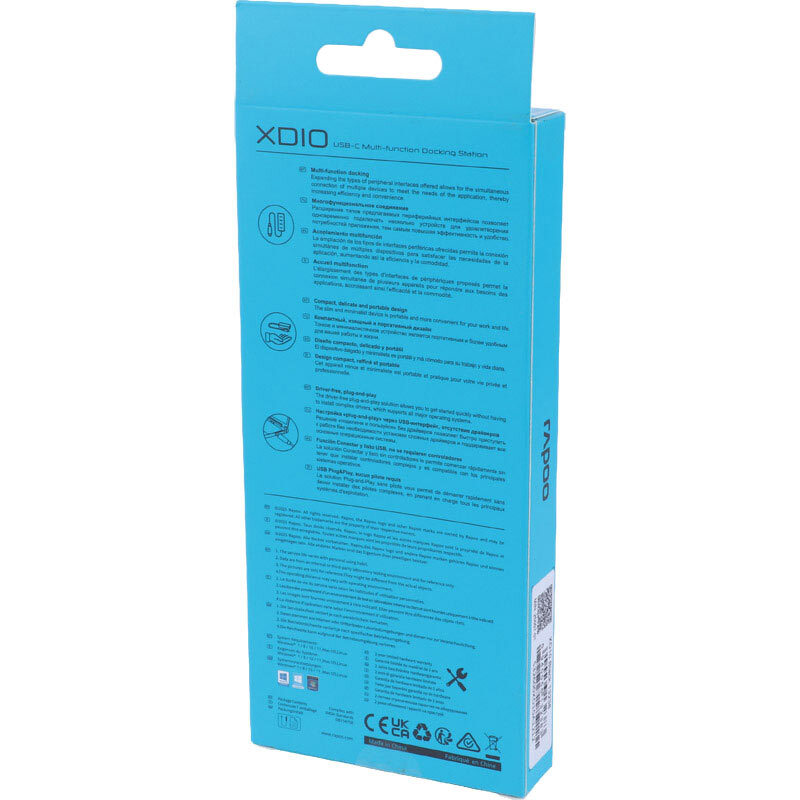 تبدیل Type-C به HDMI رپو XD10 - 8
