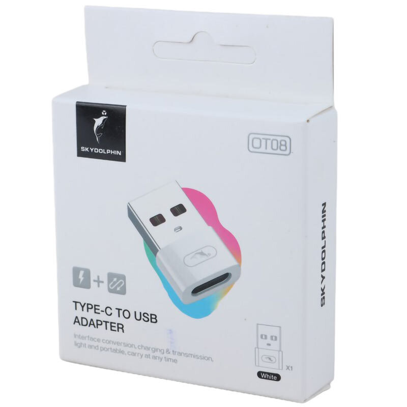 تبدیل Type-C OTG به یو اس بی اسکای دلفین OT08 - 7