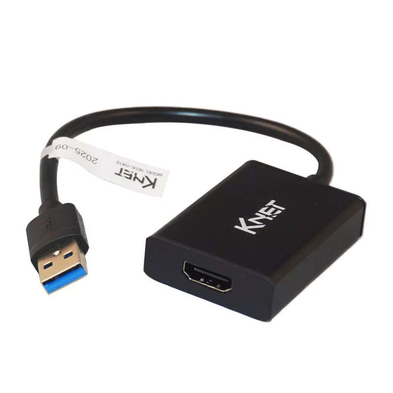تبدیل USB به HDMI کی نت K-HA10 - 2