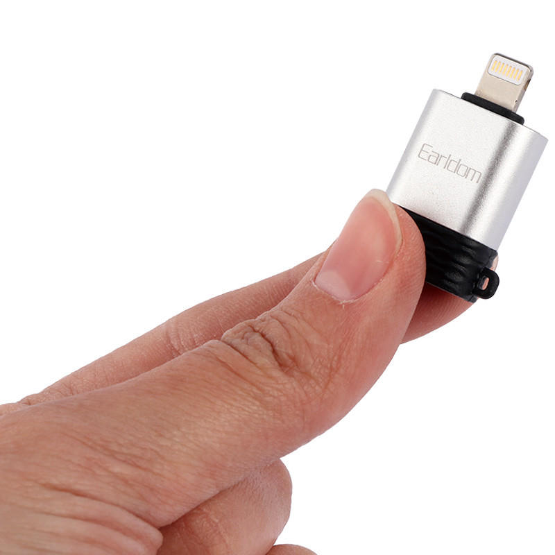 تبدیل USB OTG به لایتنینگ ارلدام ET-OT65 - 7