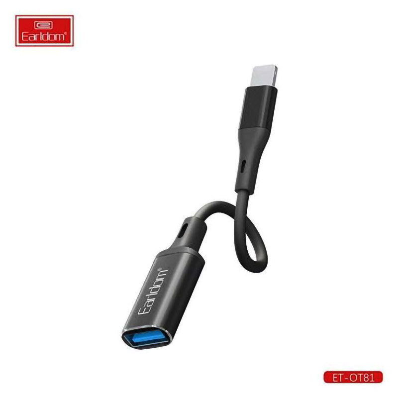 تبدیل USB OTG به لایتنینگ ارلدام ET-OT81 - 3