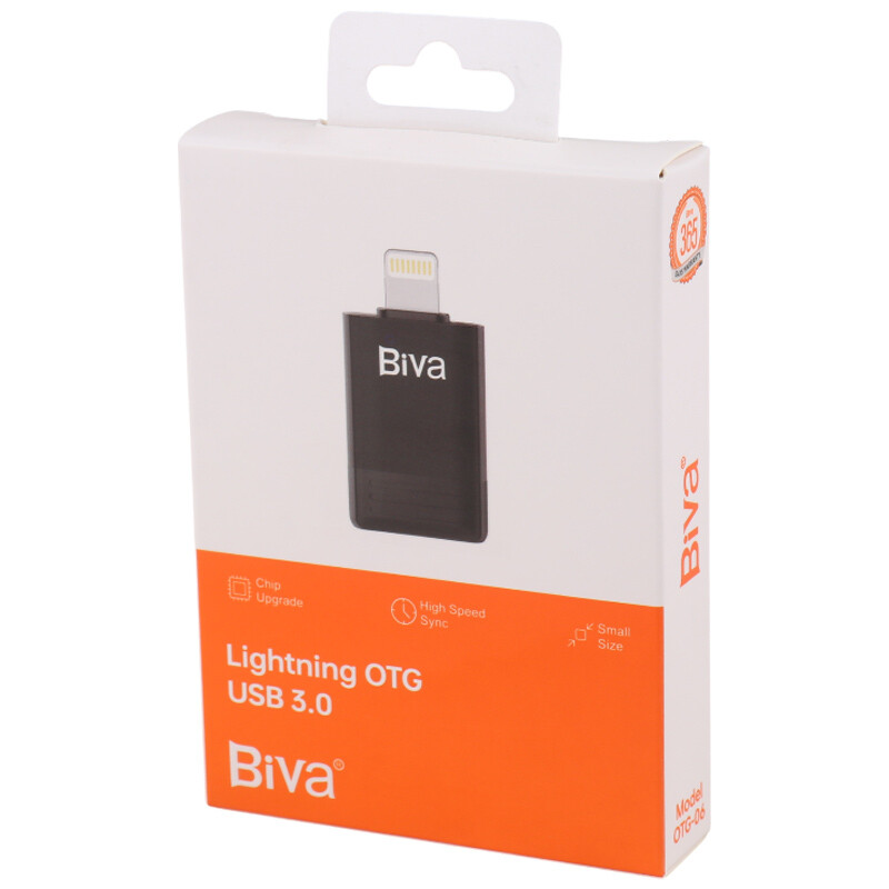 تبدیل USB OTG به لایتنینگ بیوا OTG-06 - 7