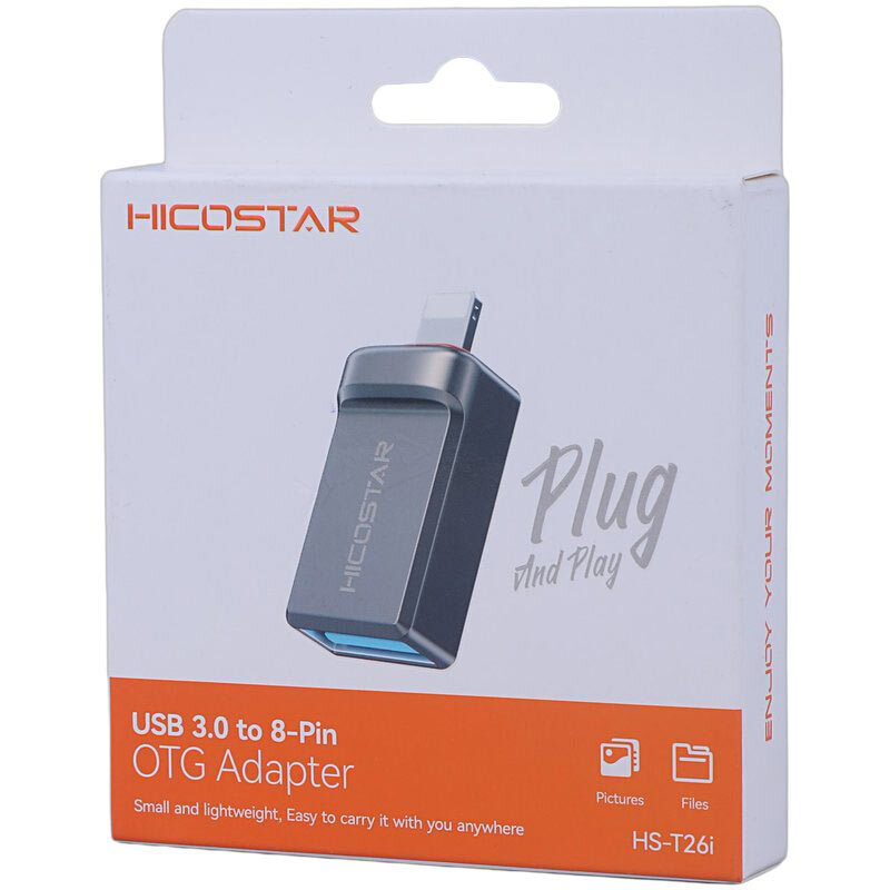 تبدیل USB OTG به لایتنینگ هایکو استار HS-T26i - 2