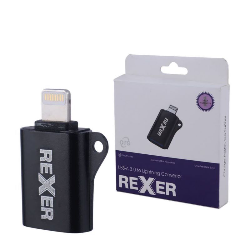 تبدیل USB OTG به لایتنینگ رکسر RX-02