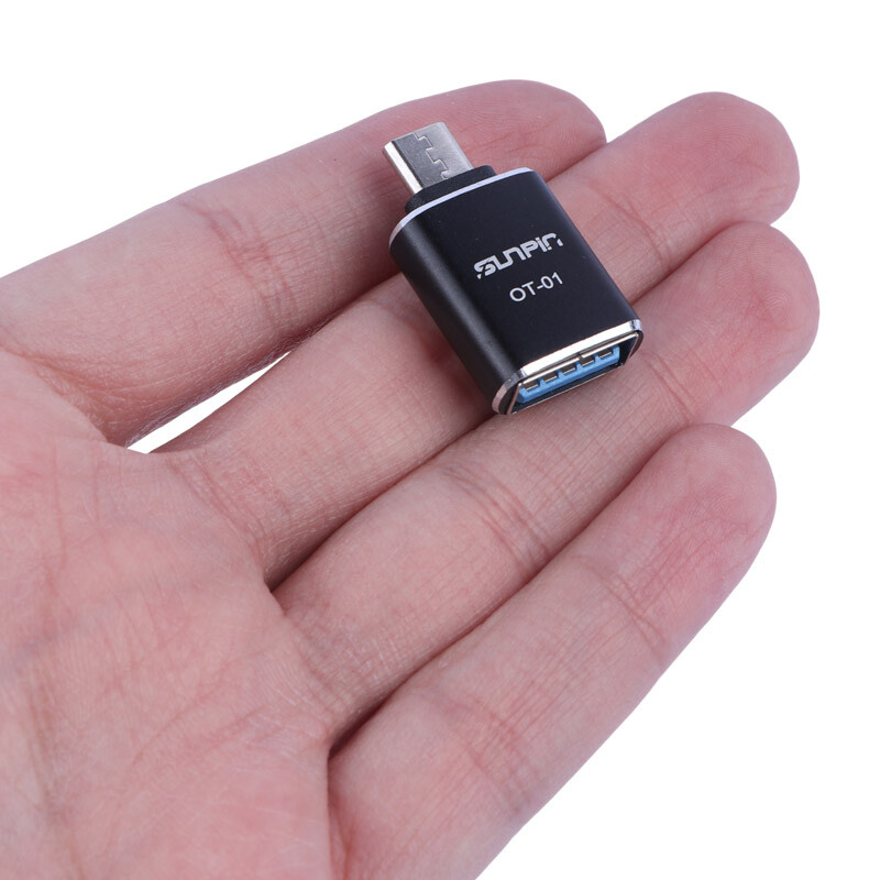 تبدیل USB OTG به میکرو یو اس بی سان پین OT-01 - 6