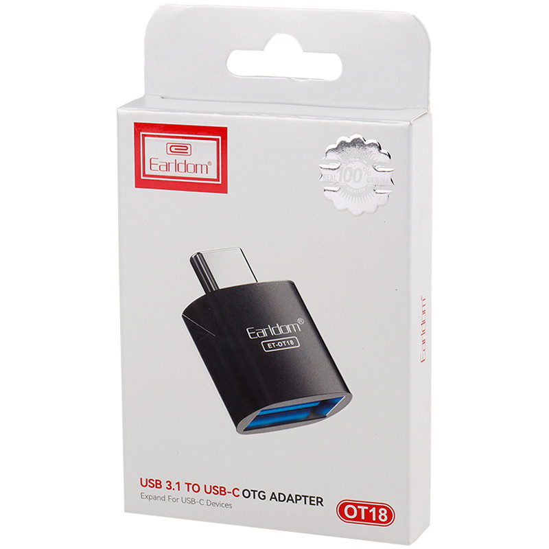 تبدیل USB OTG به تایپ سی ارلدام ET-OT18