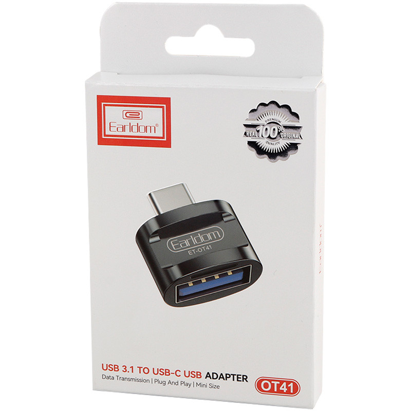 تبدیل USB OTG به تایپ سی ارلدام ET-OT41 - 2