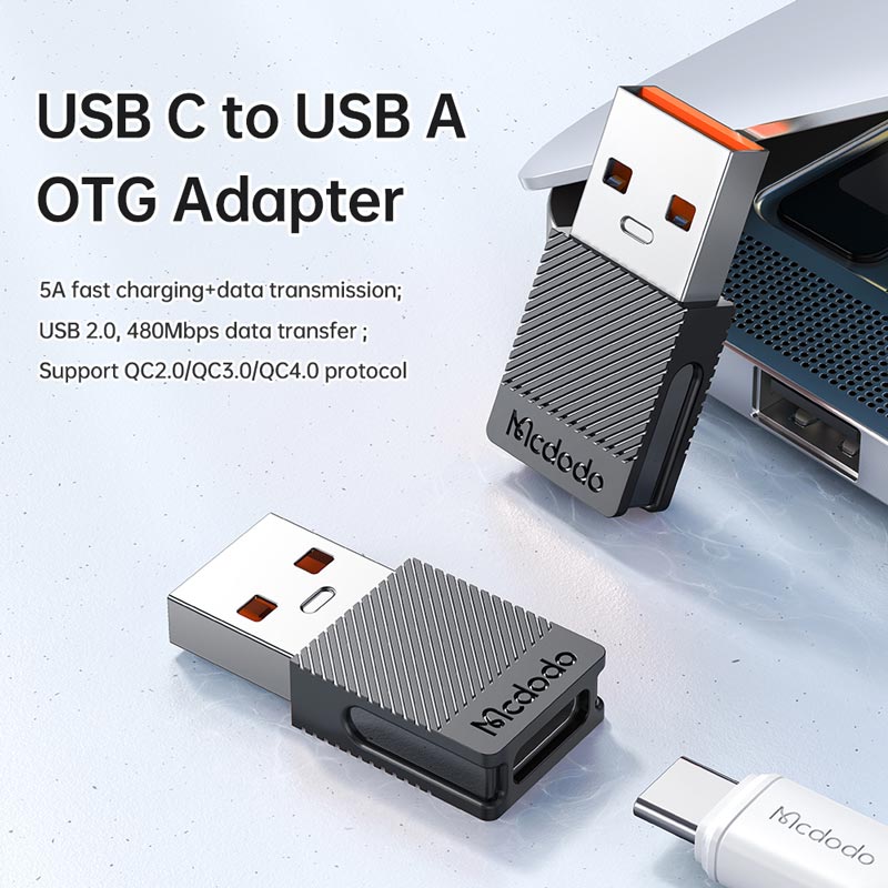 تبدیل USB OTG به تایپ سی مک دودو OT-6970 - 4