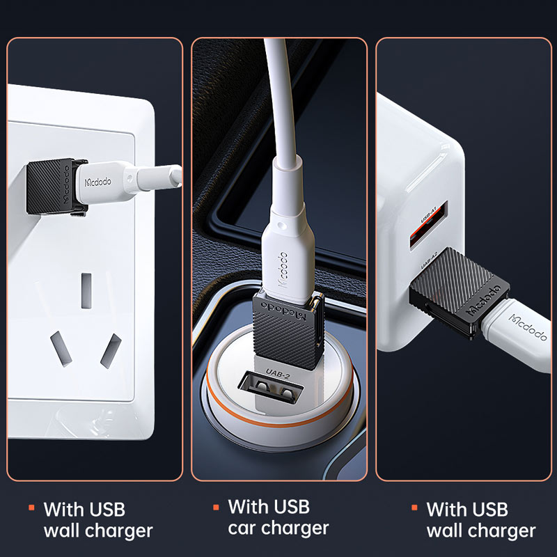 تبدیل USB OTG به تایپ سی مک دودو OT-6970 - 8